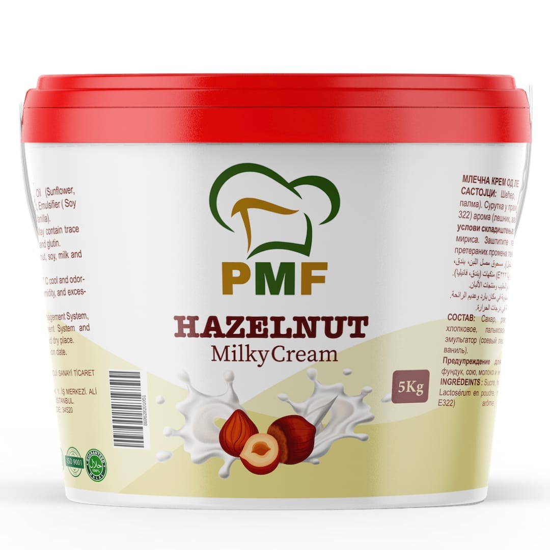 Hazelnut Milky Filling Cream PMF For Wholesalers and Food Businesses