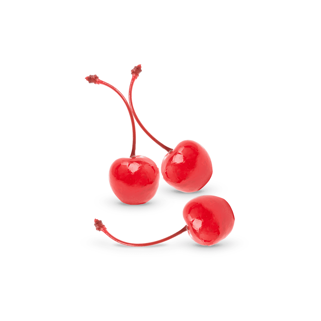 3 Red Cherries