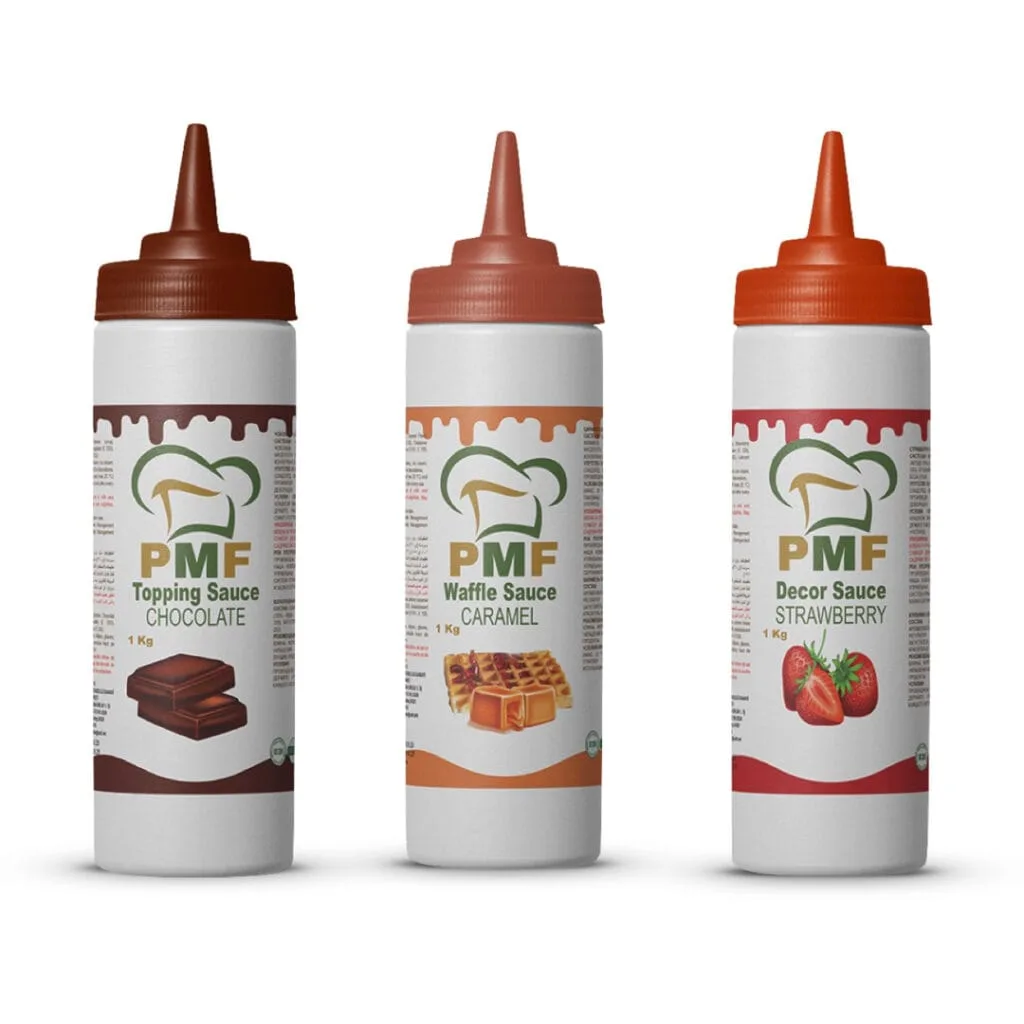 Topping Sauce, Waffle Sauce and Decore Sauce For Wholesalers and Food Businesses