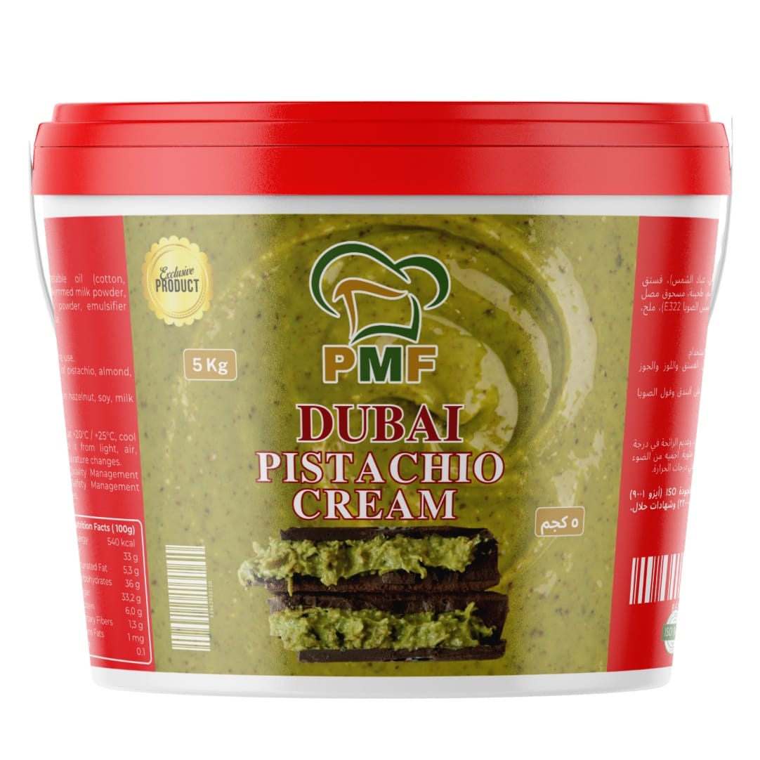 Pistachio Filling Cream 5kg Bucket