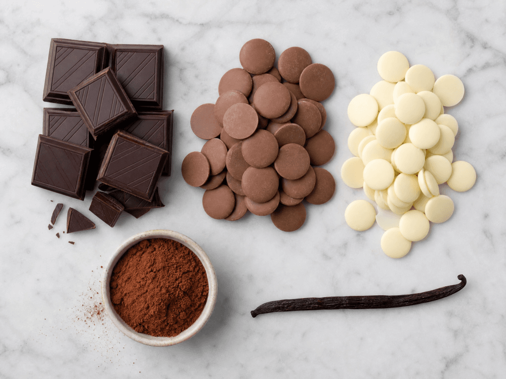 PMF chocolate types 
